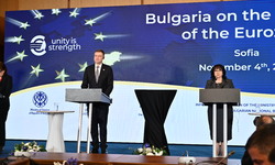 Bulgaria on the Doorstep of the Eurozone: Press Conference of the Minister of Finance Temenuzhka Petkova and Valdis Dombrovskis, Commissioner for Economy and Productivity, Implementation and Simplification